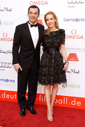 Erol Sander mit Ehefrau Caroline Godet