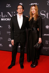 Oskar Roehler mit Ehefrau Alexandra Fischer