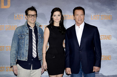 Johnny Knoxville, Jaimie Alexander, Arnold Schwarzenegger