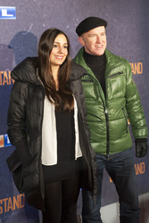 Peter Nottmeier mit Begleitung