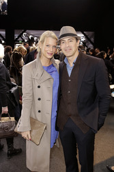 Gedeon Burkhard mit Freundin Anika Bormann