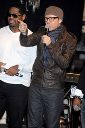 Nathan Morris (Boys II Men), Donnie Wahlberg (New Kids on the Block)