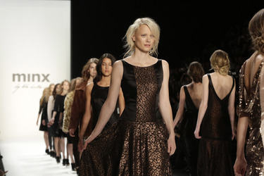 Rebecca Mir, Franziska Knuppe mit Models