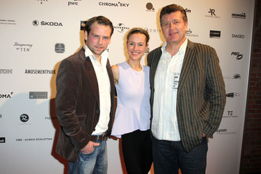 Rhea Harder mit Freund Jörg Vennewald, Bruno F. Apitz