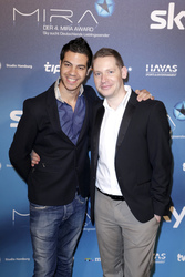 Marco Kreuzpaintner mit Ehemann Gilardi