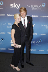 Maxi Arland mit Ehefrau Andrea