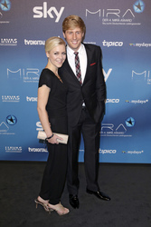 Maxi Arland mit Ehefrau Andrea