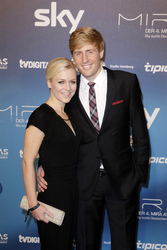 Maxi Arland mit Ehefrau Andrea