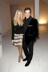 Gedeon Burkhard mit Freundin Anika Bormann