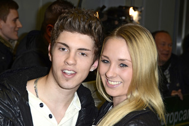 Joey Heindle mit Freundin Jacqueline Heinrichs