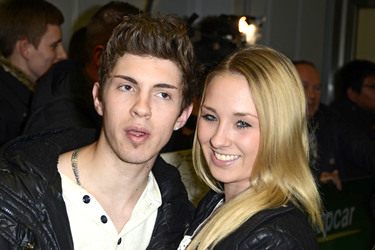 Joey Heindle mit Freundin Jacqueline Heinrichs