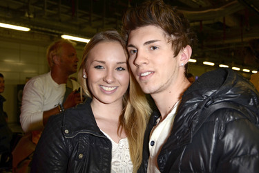 Joey Heindle mit Freundin Jacqueline Heinrichs