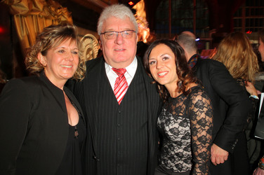 Hans Meiser mit LebensgefÄhrtin Katrin Simon und Tochter Sarah