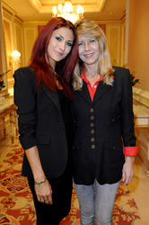 Fiona Erdmann mit Mutter Luzi