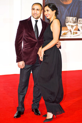 Arthur Abraham mit Begleitung