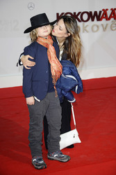 Suzan Anbeh mit Sohn Jonathan