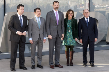 José Manuel Soria, Ignacio González, Felipe von Spanien, Ana Botella, Antonio Brufau