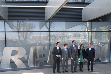 José Manuel Soria, Ignacio González, Felipe von Spanien, Ana Botella, Antonio Brufau