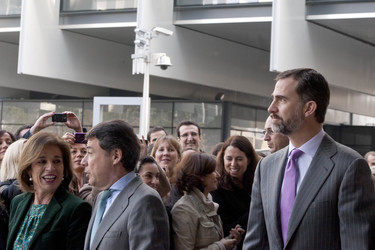 Ana Botella, Ignacio González, Felipe von Spanien