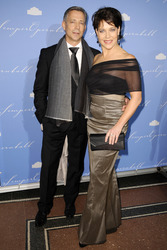 Janina Hartwig mit Lebensgefährte Reiner Fischer