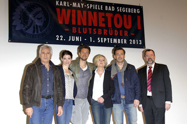 Gojko Mitic, Sophie Wepper, Wayne Carpendale, Ute Thienel, Jan Sosniok, Dieter Schönfeld