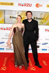 Silke Bodenbender mit Begleitung