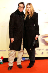 Oskar Roehler mit Ehefrau Alexandra Fischer-Roehle