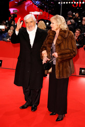 Maria Adorf mit Gattin Monique