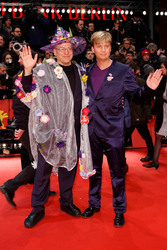 Rosa von Praunheim mit Freund Oliver Sechting