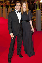 Oskar Roehler mit Ehefrau Alexandra Fischer-Roehler