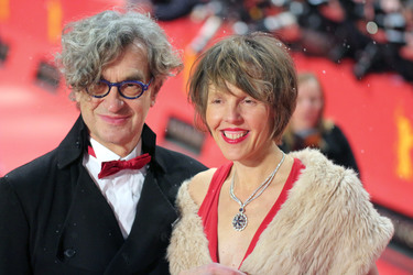 Wim Wenders mit Gattin Donata