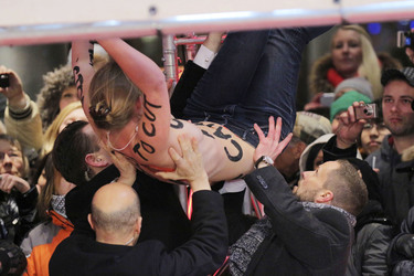 Femen Demonstrantin