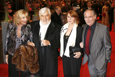Mario Adorf mit Gattin Monique, Senta Berger, Michael Verhoeven
