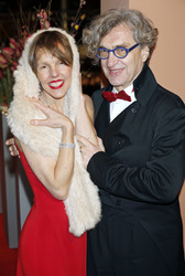 Wim Wenders mit Gattin Donata