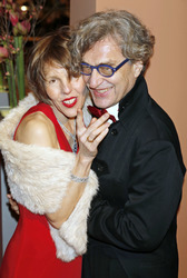 Wim Wenders mit Gattin Donata