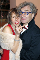Wim Wenders mit Gattin Donata