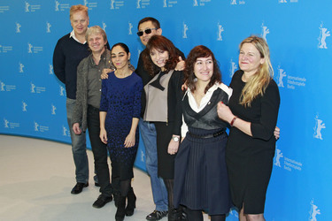 Tim Robbins, Andreas Dresen, Jury President Wong Kar Wai, Shirin Neshat, Susanne Bier, Athina Rachel Tsangari, Ellen Kuras