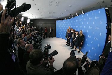 Tim Robbins, Andreas Dresen, Jury President Wong Kar Wai, Shirin Neshat, Susanne Bier, Athina Rachel Tsangari, Ellen Kuras