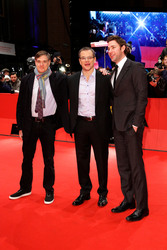 Gus Van Sant, Matt Damon, John Krasinski