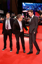 Gus Van Sant, Matt Damon, John Krasinski