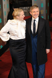 Amanda Abbington, Martin Freeman