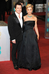 Emilia Fox mit Begleitung