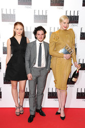 Sophie Turner, Kit Harington, Gwendoline Christie