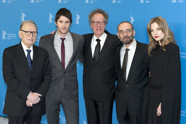 Ennio Morricone, Jim Sturgess, Geoffrey Rush, Giuseppe Tornatore, Sylvia Hoeks