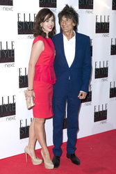 Ronnie Wood (Faces, Jeff Beck Group, The Rolling Stones) mit Gattin Sally Humphries