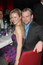 Rhea Harder mit Lebensgefährte Jörg Vennewald