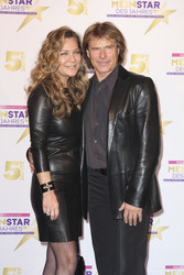 Hansi Hinterseer mit Frau Romana