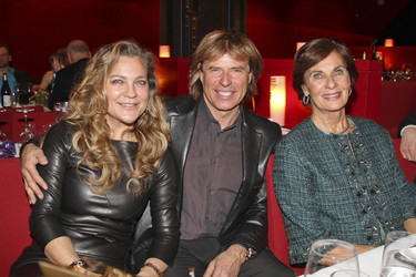 Hansi Hinterseer mit Frau Romana, Gudrun Bauer