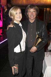 Hansi Hinterseer mit Frau Romana