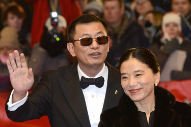 Wong Kar Wai mit Gattin Esther